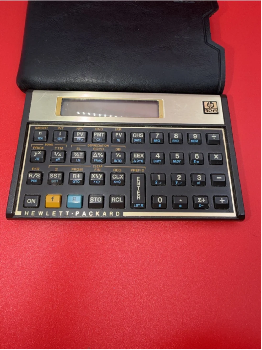 Vintage 1988 HP 12C Financial Calculator - Made in USA (Corvallis, OR)